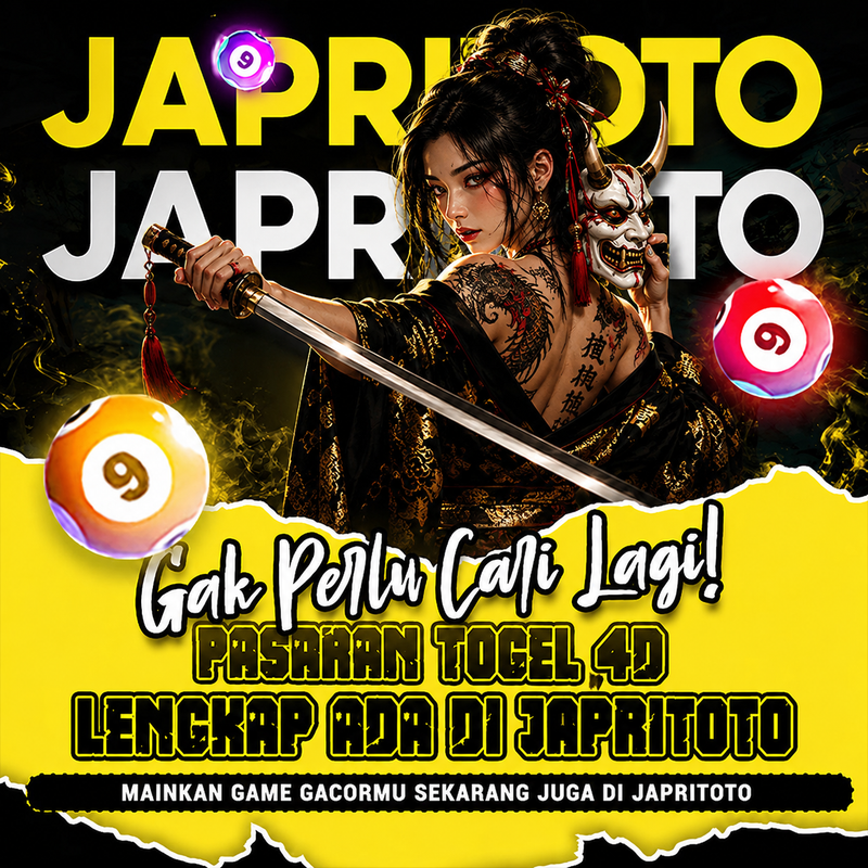 JAPRITOTO – Result Togel Tercepat & Login Resmi Anti Blokir
