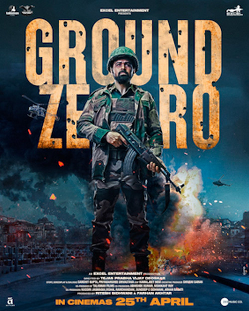 Ground Zero (2025) 480p HDTS Full Hindi Movie [500MB]