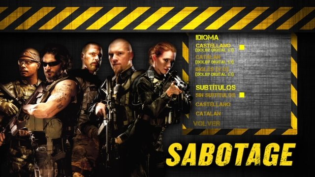 2 - Sabotage [DVD9Full] [PAL] [Cast/Ing/Cat] [Sub:Cast/Cat] [2014] [Acción]