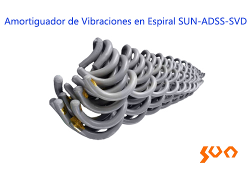 SUN-ADSS-SVD Amortiguador de Vibraciones en Espiral - Accesorios para  Cables - Sun Telecom-Fiber Optic Solutions Provider