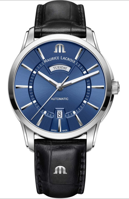 Швейцарские часы Maurice Lacroix Pontos Day Date PT6358-SS001-430-1, купить оригинал 2022-12-10 01-