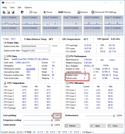 Quick CPU 4.5.3