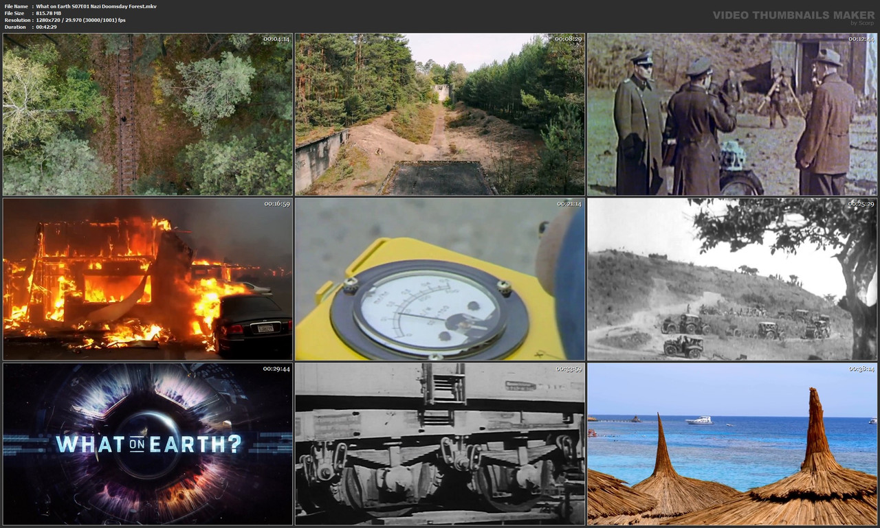 What on Earth S07E01 Nazi Doomsday Forest.mkv