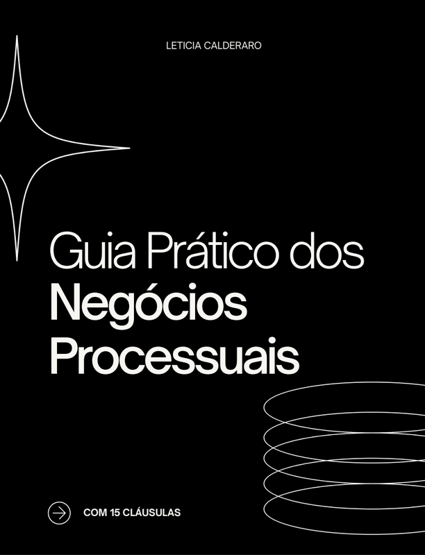 Capa do Guia Prático dos Negócios Jurídicos Processuais