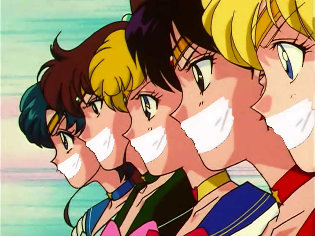 5 nicely sealed mouths