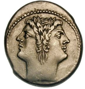 Glosario de monedas romanas. JANO - IANVS. 8