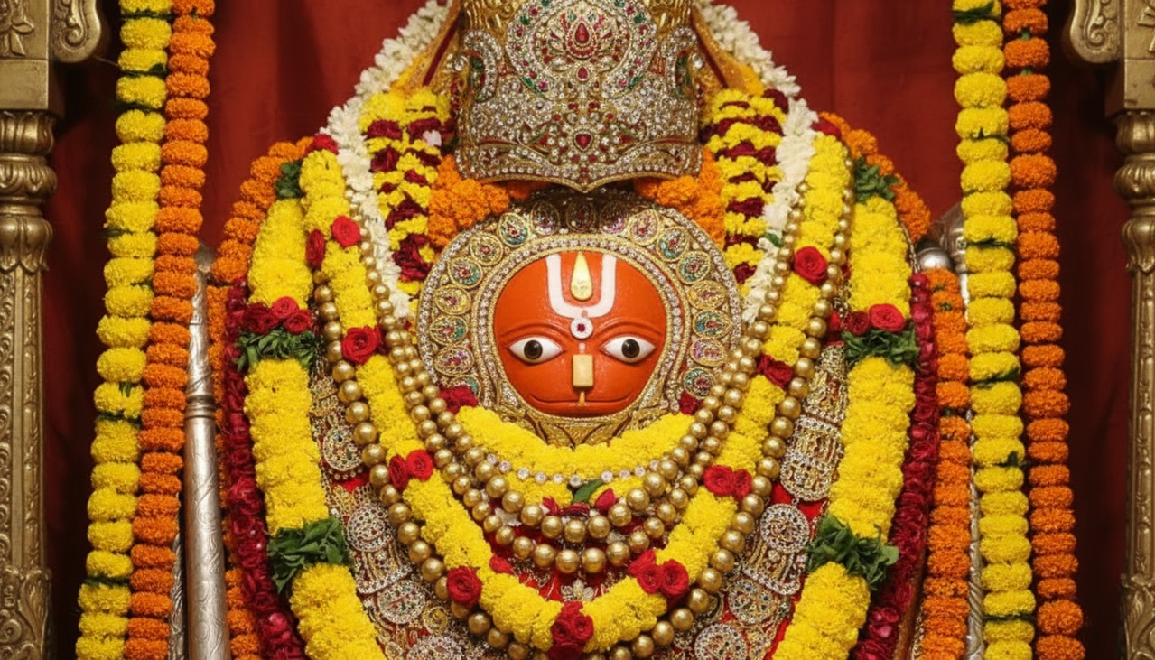 Festivals Celebrated at Hanuman Garhi Temple — first darshan before Ram Lalla