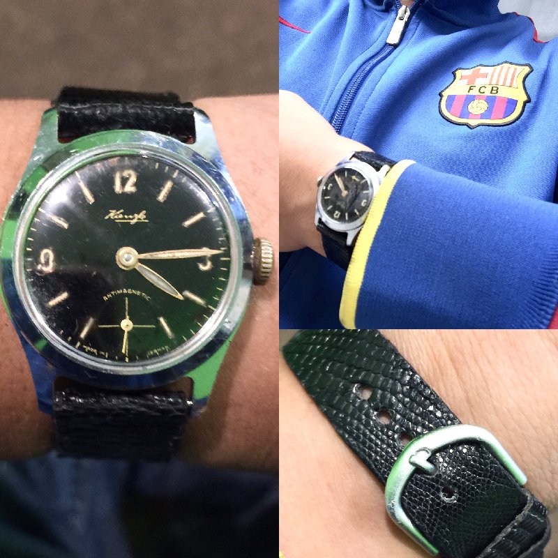 Reloj aleman 50s correa serpiente - IvanBA