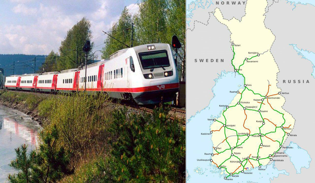Finlandia suspende su enlace ferroviario entre Rusia y la Unión Europea
