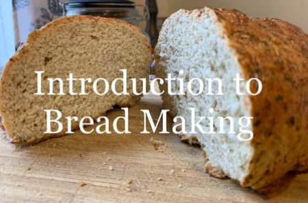 Introduction to Bread Making: Baking a Parmesan and Herb Italian Bread