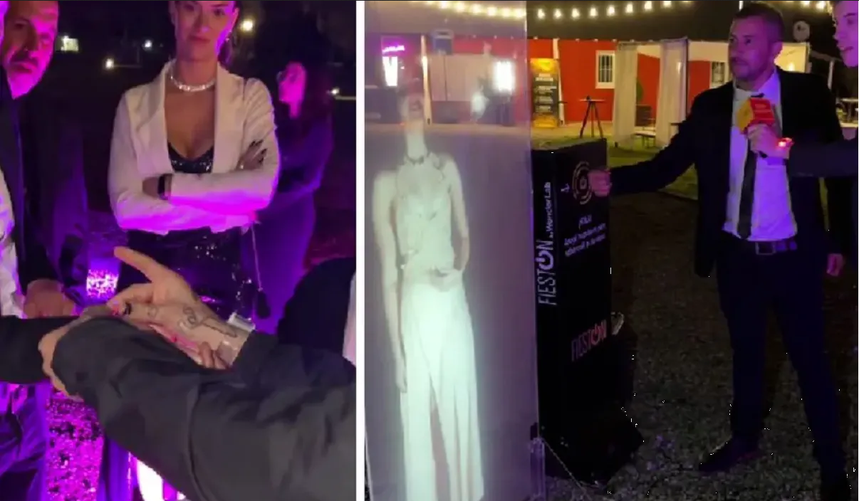 Quinceañera se hace viral en TikTok por su sorprendente holograma de bienvenida