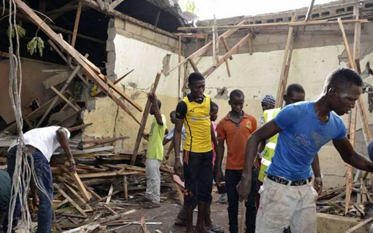 Al menos ocho muertos tras derrumbe de un edificio en Nigeria