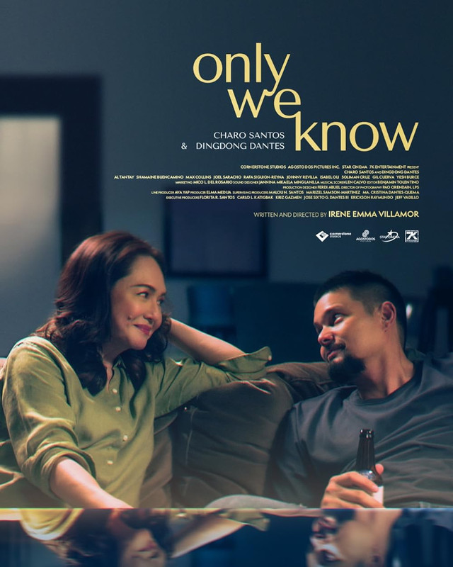 Only We Know 2025 Poster: Dingdong Dantes, Charo Santos-Concio Romantic Drama