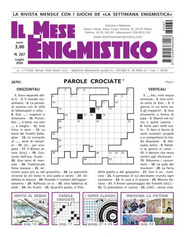 Il Mese Enigmistico N.267 – Luglio 2026
