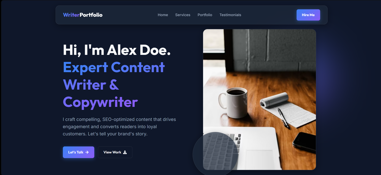 Content Writer Portfolio