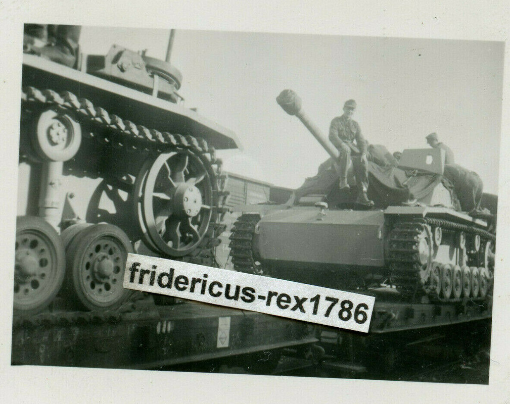 Panzer Sturmgeschütz Jagdpanzer StuG Saukopfblende Bahntransport