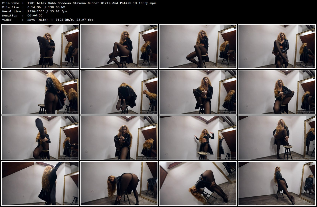1901 Latex Rubb Goddess Slavena Rubber Girls And Fetish 13 1080p mp4