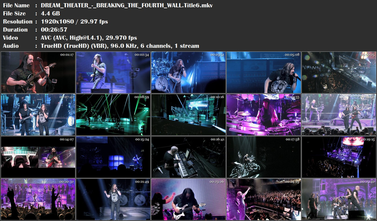 Dream Theater - Breaking The Fourth Wall