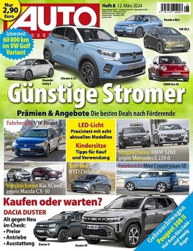 Auto Strassenverkehr Magazin No 08 vom 12  März 2024