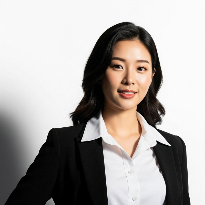 모던 미니멀 헤드샷