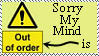 Sorry, my mind is out of order