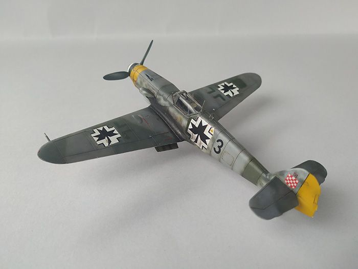 Bf-109G 2.Lj. AZ model i Revell 1/72 Pt.II IMG-20201024-123218