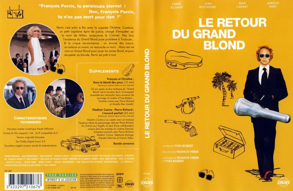 Re: Návrat velkého blondýna / Retour du grand blond (1974)