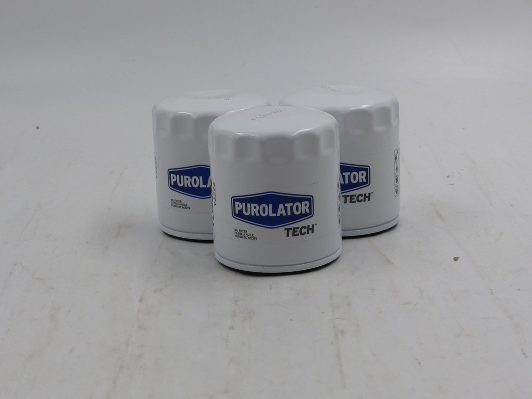 LOT OF THREE PUROLATOR TECH SPIN ON OIL FILTER TL12222