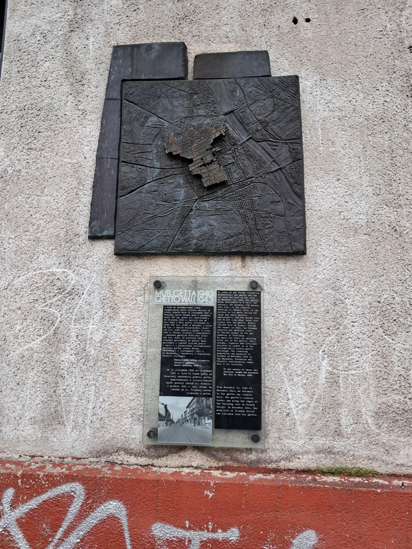 Varsovia 2024 la ciudad Fénix que resurgió de sus cenizas. - Blogs of Poland - Dia 2-Museo del alzamiento, museo Polin y gueto judío (3)