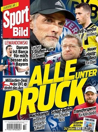 Cover: Sport Bild Magazin No 14 vom 05  April 2023