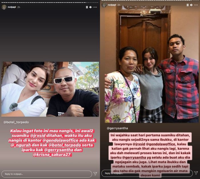 Nora Alexandra membagikan kenangan