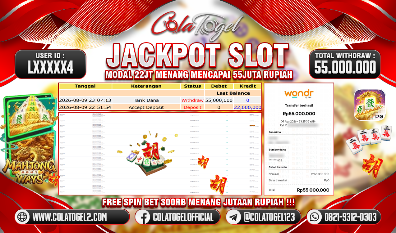 JACKPOT SLOT GACORR!!