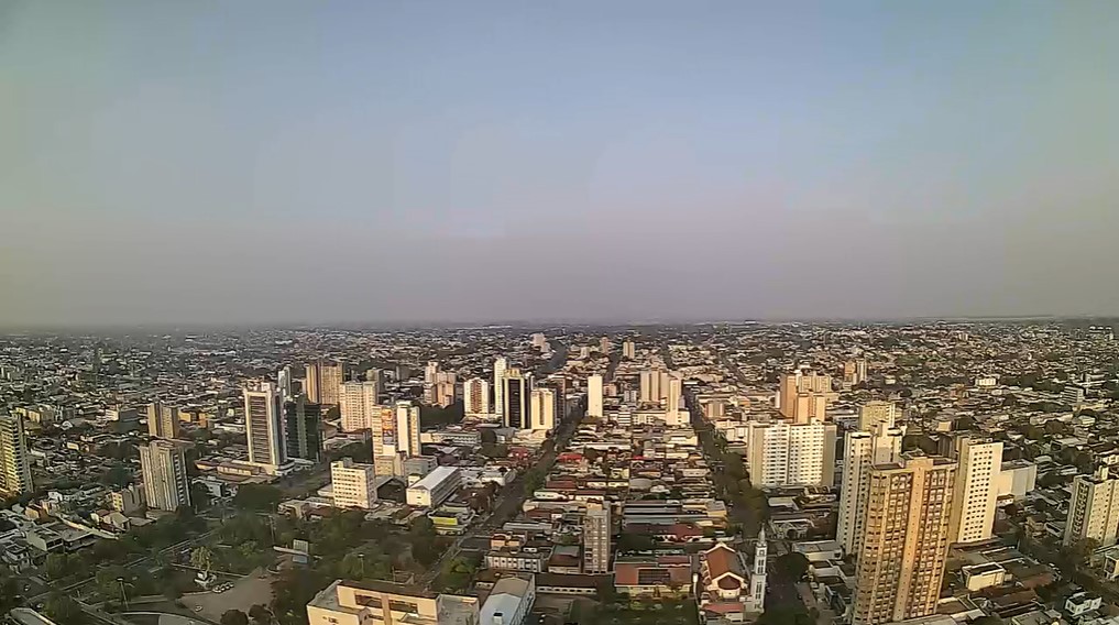 Campo Grande nesta manhã de sexta-feira