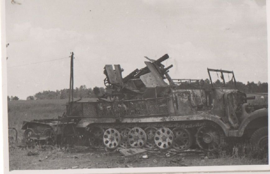 foto russland panzerjäger zerstört