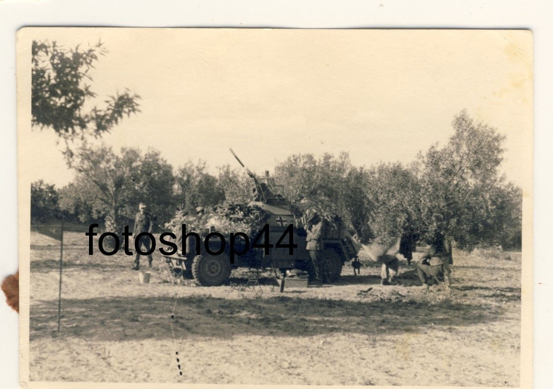 WH Panzer Spähwagen Afrika DAK