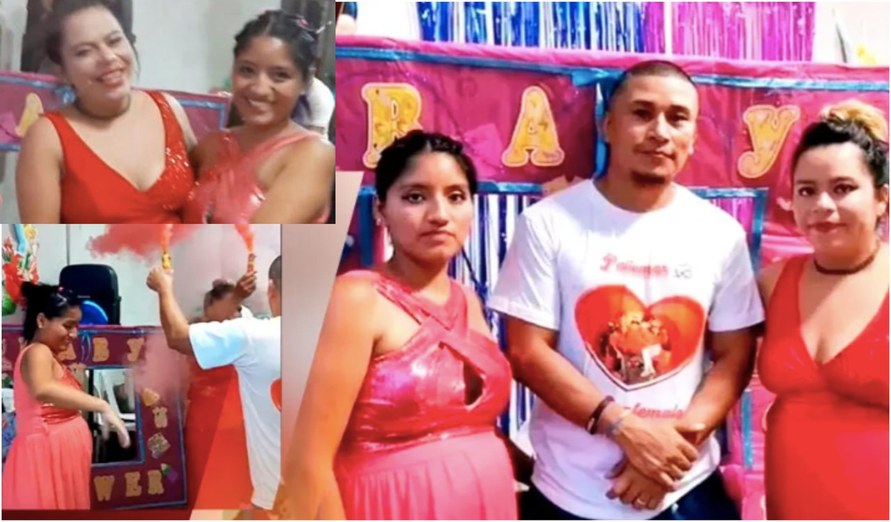 VIRAL: Embaraza a sus dos esposas y celebran juntas su baby shower