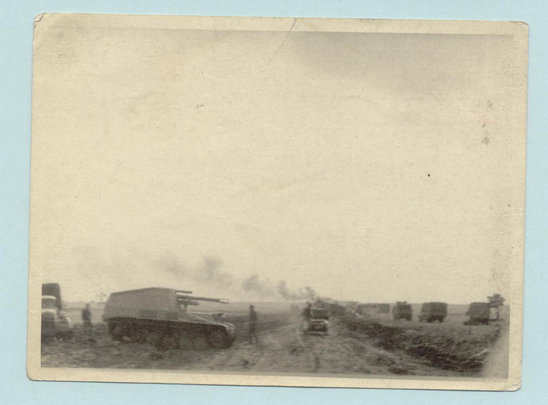 Kampfszenen mit Panzerjäger SFL und Panzer V Pan