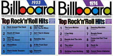 Billboard Top Rock'n'Roll Hits 1955-1974 - Collection (1988-1993) FLAC-Tracks / Lossless