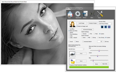 Laser Photo Wizard Professional 9.6