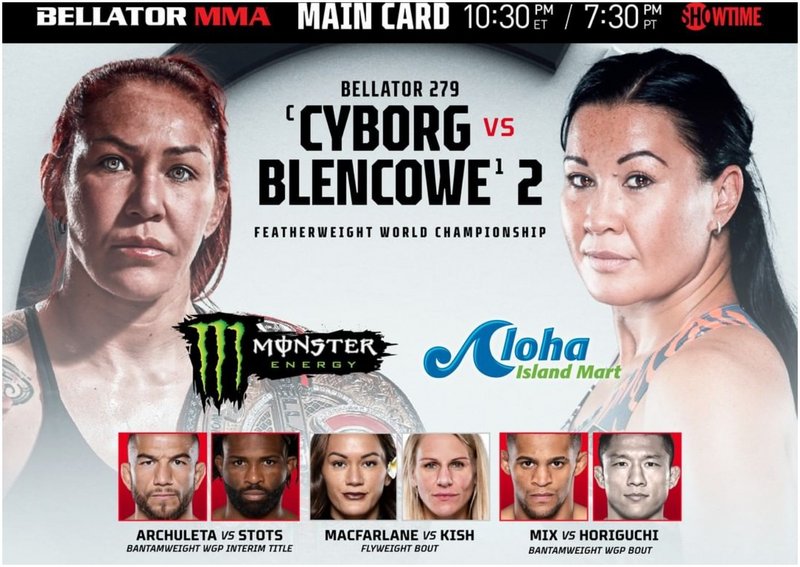 Резултати от Bellator 279