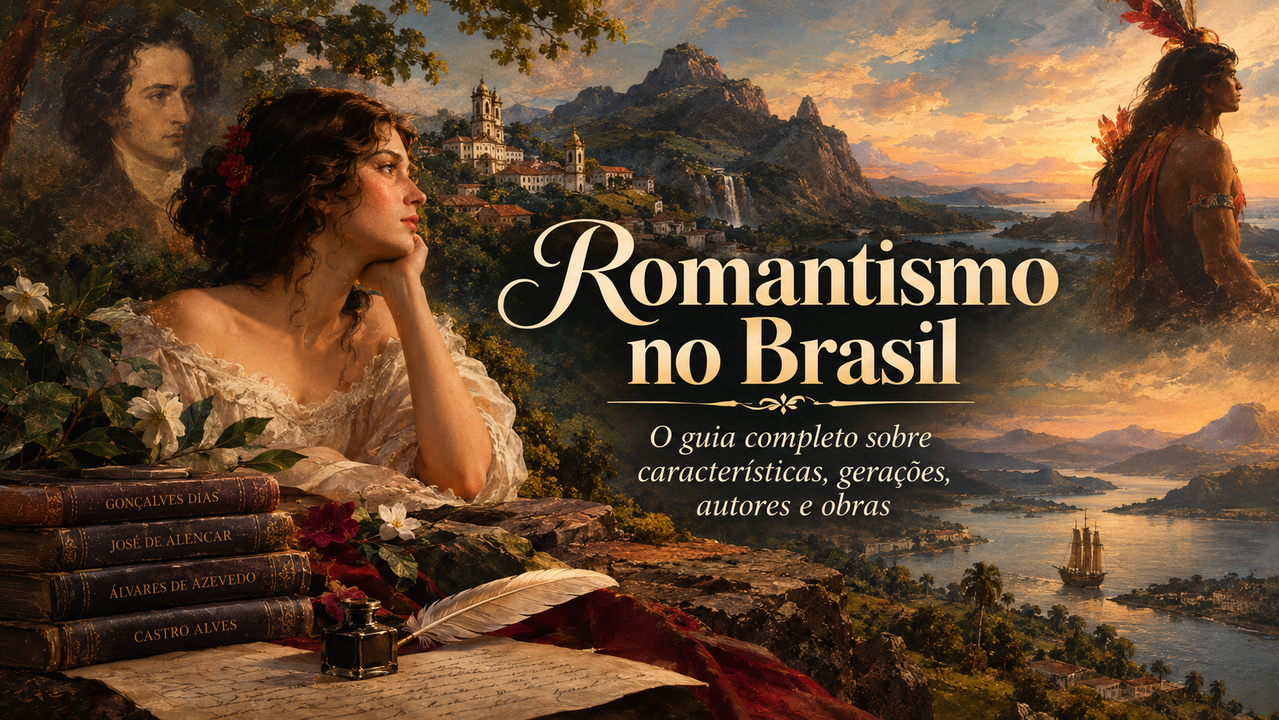 Romantismo no Brasil: o guia completo sobre características, gerações, autores e obras