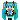 Vocaloid Hatsune Miku spinning favicon