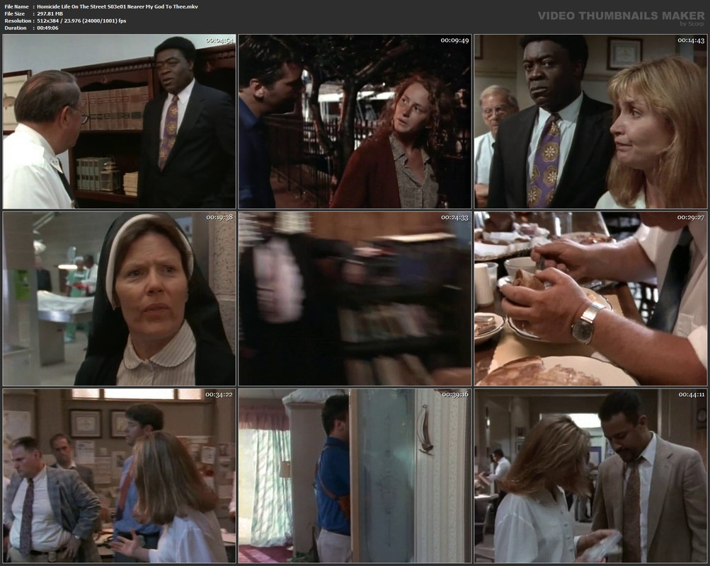 Homicide Life On The Street S03e01 Nearer My God To Thee.mkv