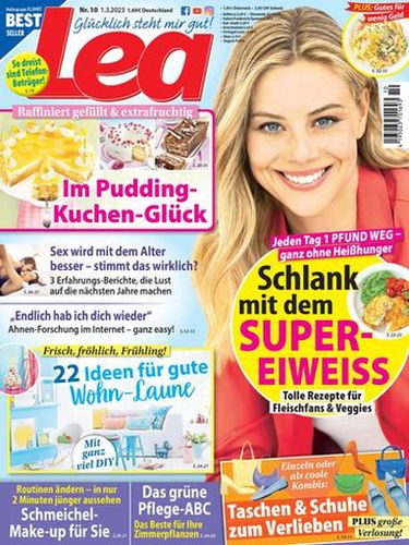 Cover: Lea Frauenmagazin No 10 vom 01  März 2023