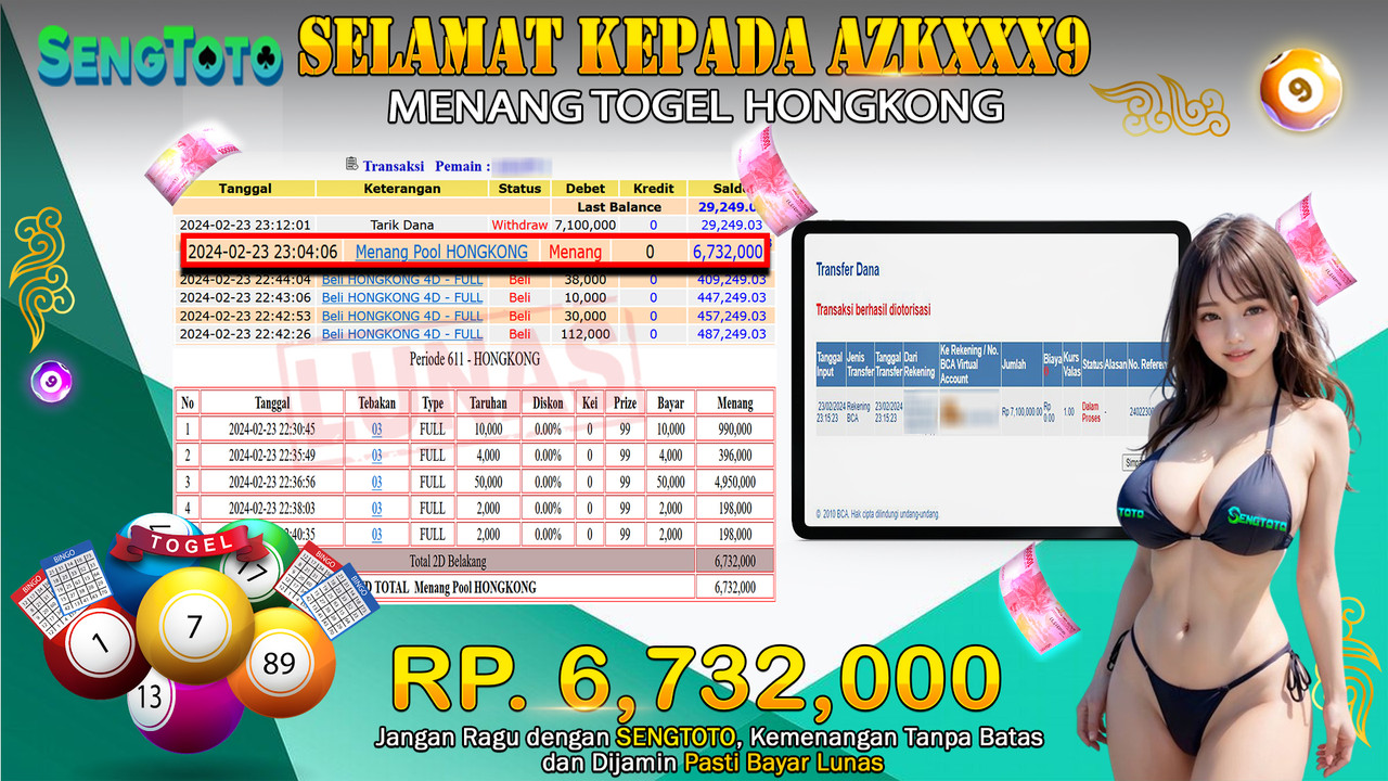 BUKTI PEMBAYARAN TOGEL HONGKONG