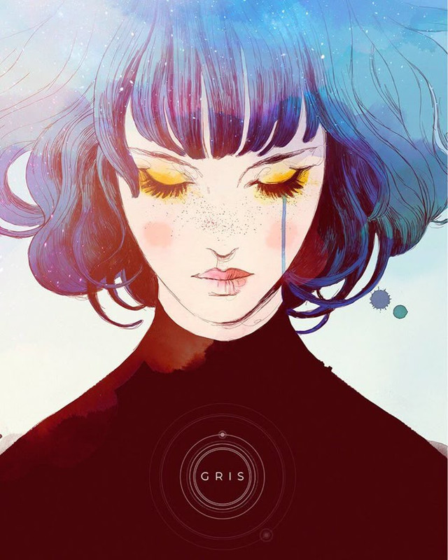 Cover art for the game GRIS