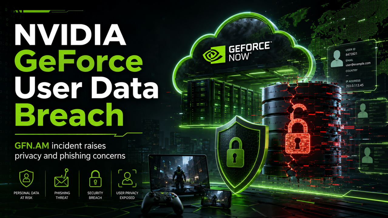 NVIDIA GeForce NOW Provider Data Breach Exposes User Information