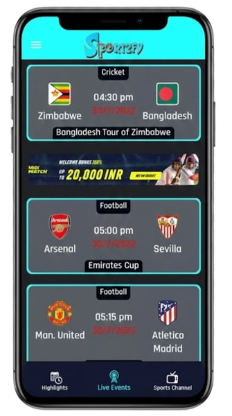 Sportzfy v4.1 