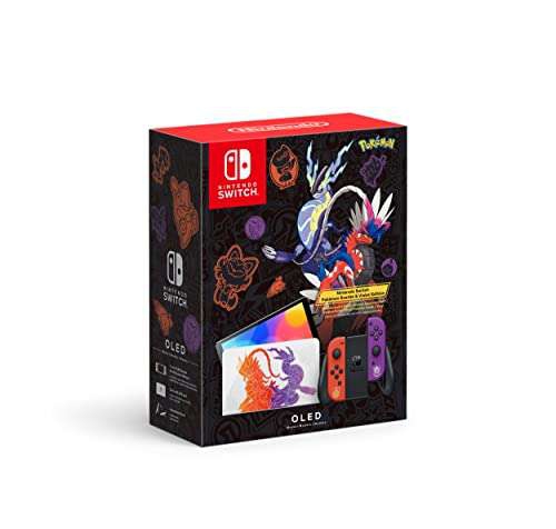 Amazon: Nintendo Switch – OLED Model: Pokémon Scarlet & Violet Edition - Edición Internacional 
