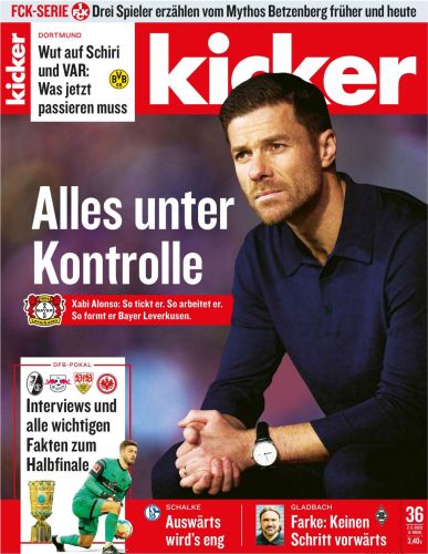 Kicker Sportmagazin No 36 vom 02 Mai 2023
